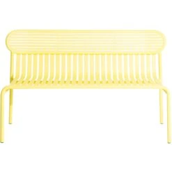 Week-End Gartenbank 121 Cm, Gelb -Hay || Brafab || FIAM Verkaufsgeschäft petite friture week end bench 10