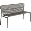 Week-End Gartenbank 121 Cm, Anthrazit -Hay || Brafab || FIAM Verkaufsgeschäft petite friture week end bench 13