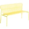 Week-End Gartenbank 121 Cm, Gelb 2 Week-End Gartenbank 121 Cm, Gelb -Hay || Brafab || FIAM Verkaufsgeschäft petite friture week end bench 9