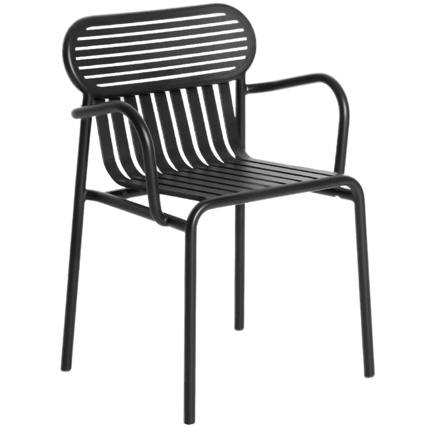 Week-End Lehnstuhl, Schwarz 3 Week-End Lehnstuhl, Schwarz