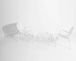 Week-End Kaffeetisch 60x69 Cm, Weiß -Hay || Brafab || FIAM Verkaufsgeschäft petite friture week end coffee table 18