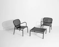 Week-End Kaffeetisch 60x69 Cm, Schwarz -Hay || Brafab || FIAM Verkaufsgeschäft petite friture week end coffee table 5