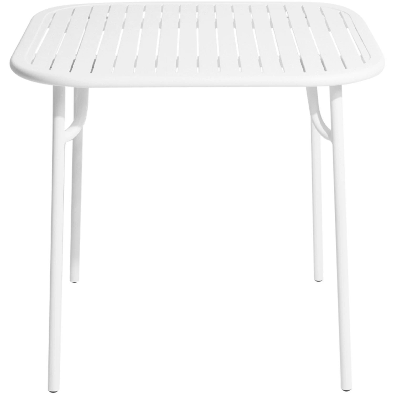 Week-End Esstisch 85x85 Cm, Weiß 4 Week-End Esstisch 85x85 Cm, Weiß – Bild 2