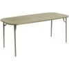 Week-End Esstisch Mittelgroß, 85x180 Cm, Jade Green 1 Week-End Esstisch Mittelgroß, 85x180 Cm, Jade Green -Hay || Brafab || FIAM Verkaufsgeschäft petite friture week end rectangular medium black 4