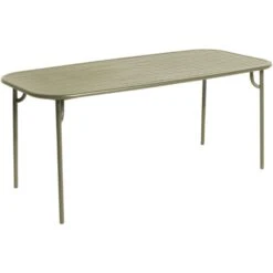 Week-End Esstisch Mittelgroß, 85x180 Cm, Jade Green
