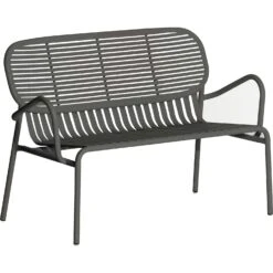 Week-End Gartensofa 2-Sitzer, Anthrazit -Hay || Brafab || FIAM Verkaufsgeschäft petite friture week end sofa double black 6