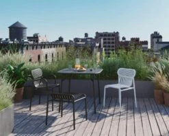 Week-End Stuhl, Weiß -Hay || Brafab || FIAM Verkaufsgeschäft petite friture week end stol bla 15