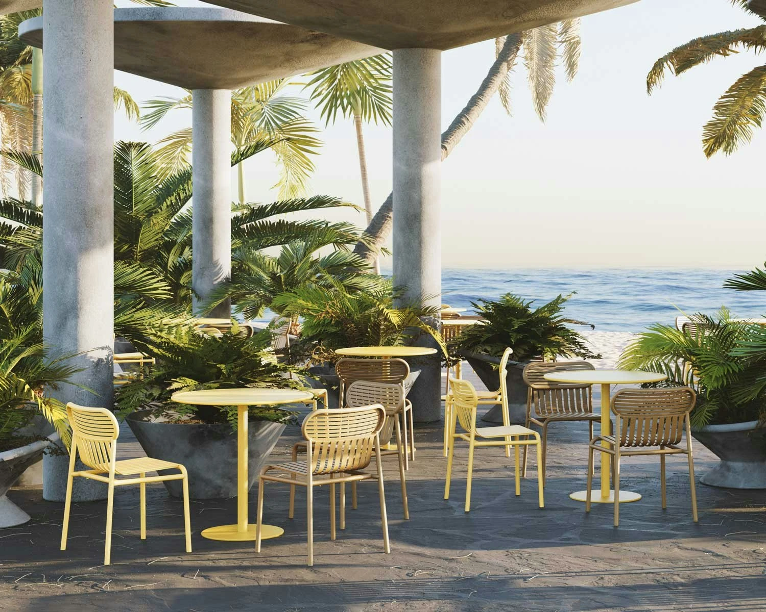 Week-End Stuhl, Gelb 8 Week-End Stuhl, Gelb – Bild 6