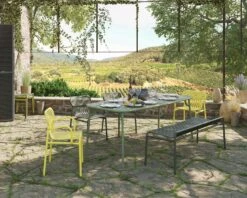 Week-End Stuhl, Glasgrün -Hay || Brafab || FIAM Verkaufsgeschäft petite friture week end stol bla 25