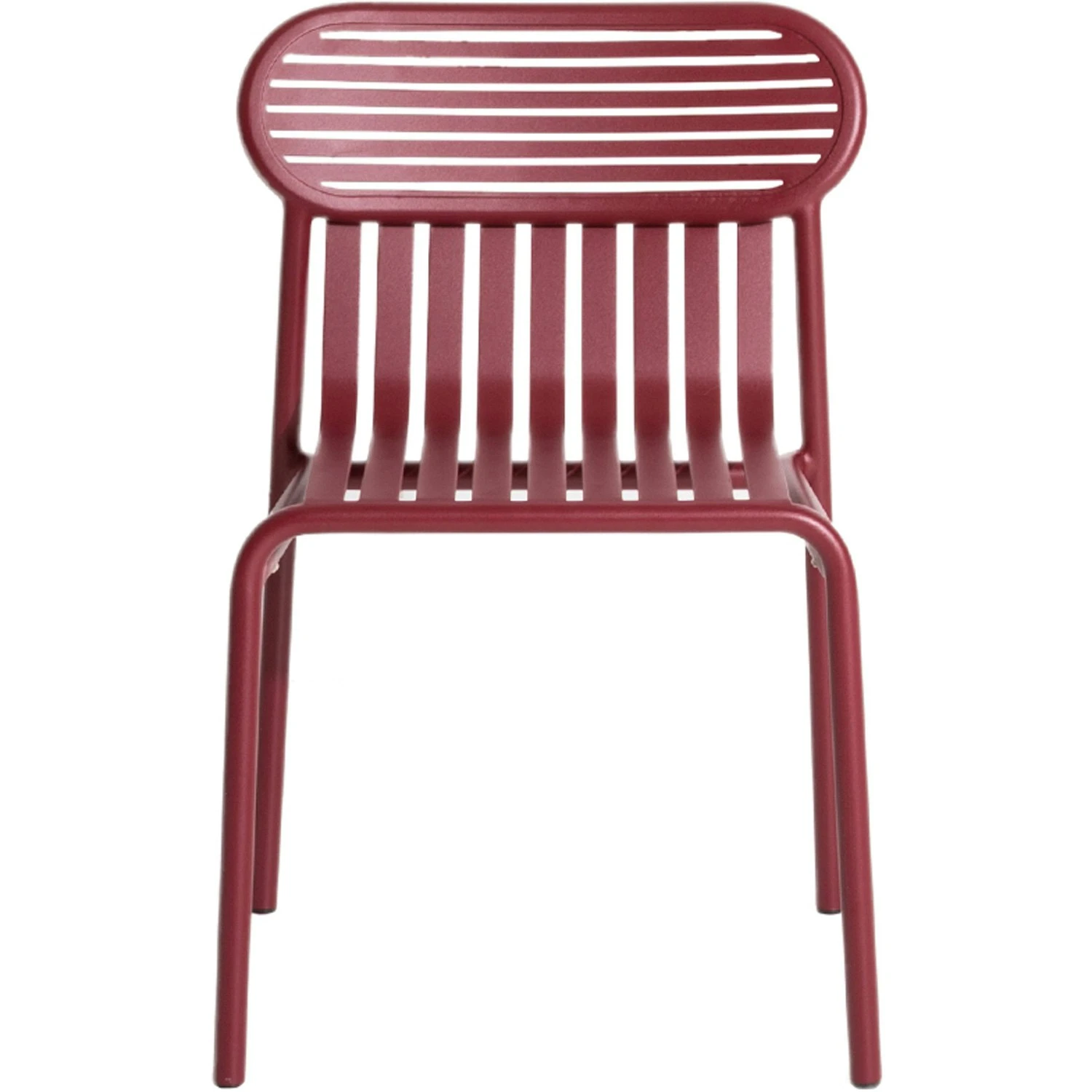 Week-End Stuhl, Burgunderrot 4 Week-End Stuhl, Burgunderrot – Bild 2