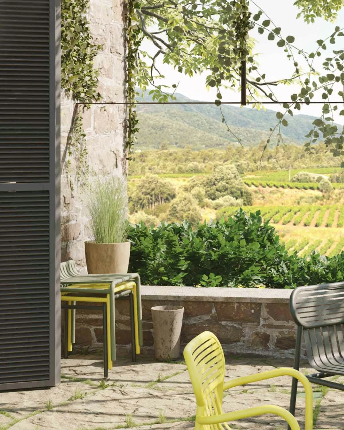 Week-End Hocker, Glasgrün 4 Week-End Hocker, Glasgrün – Bild 2