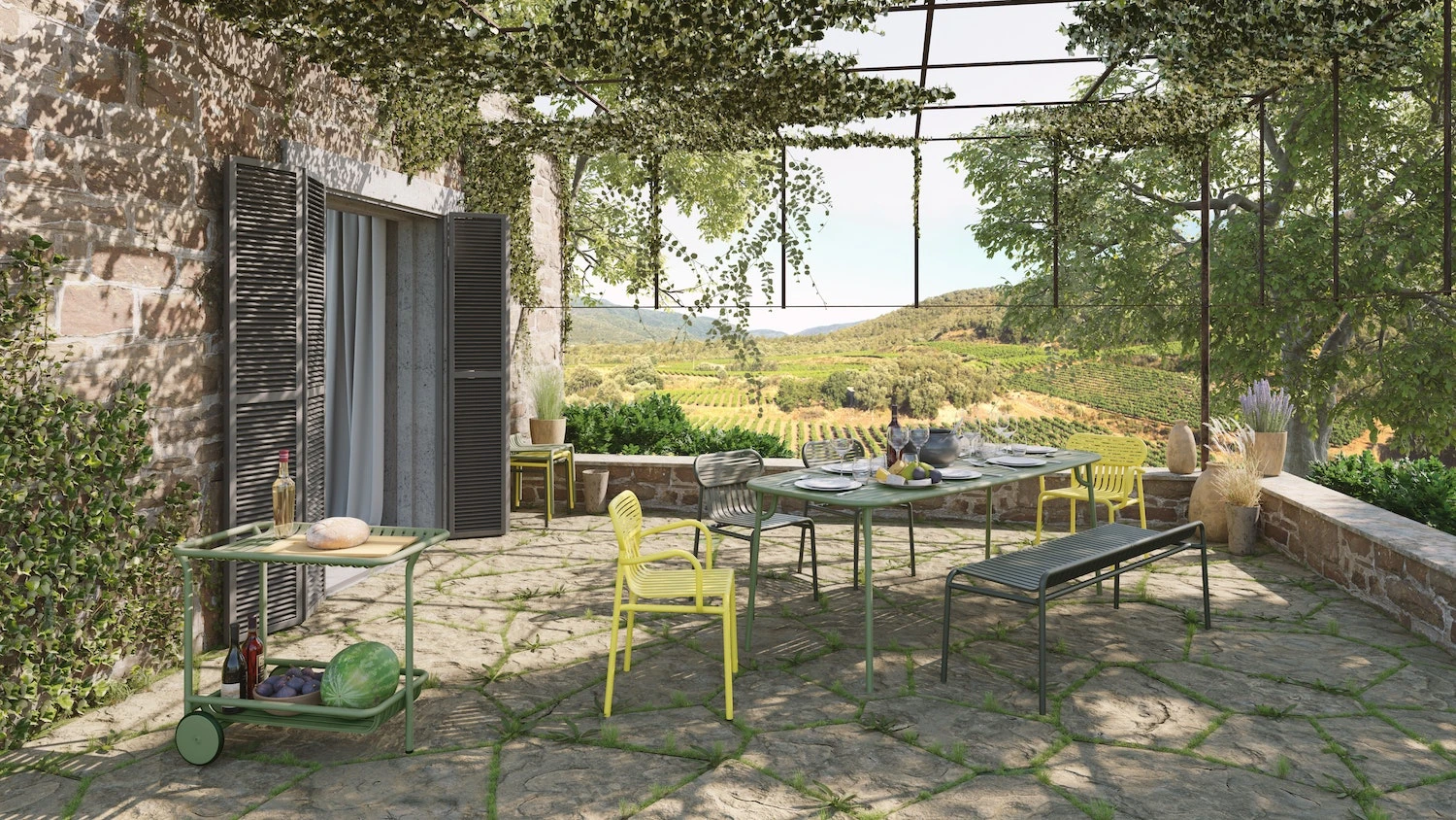 Week-End Stuhl, Gelb 6 Week-End Stuhl, Gelb – Bild 4