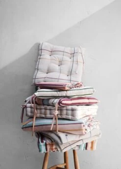 Outdoor Stripes Dyna 40x4x40 Cm Multi -Hay || Brafab || FIAM Verkaufsgeschäft rosendahl copenhagen outdoor stripes dyna 40x4x40 cm multi 1